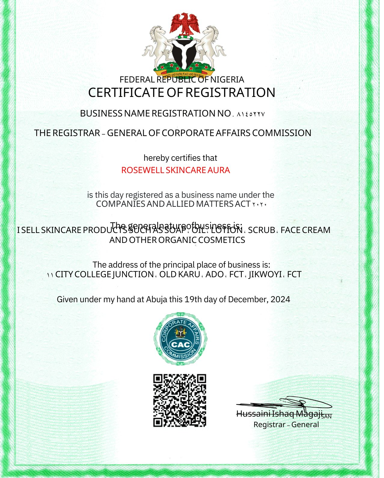 certificate rosewell skincare aura .pdf 20250720 151837 0000 (1) (1) (1) (1) (1) (1) (1)